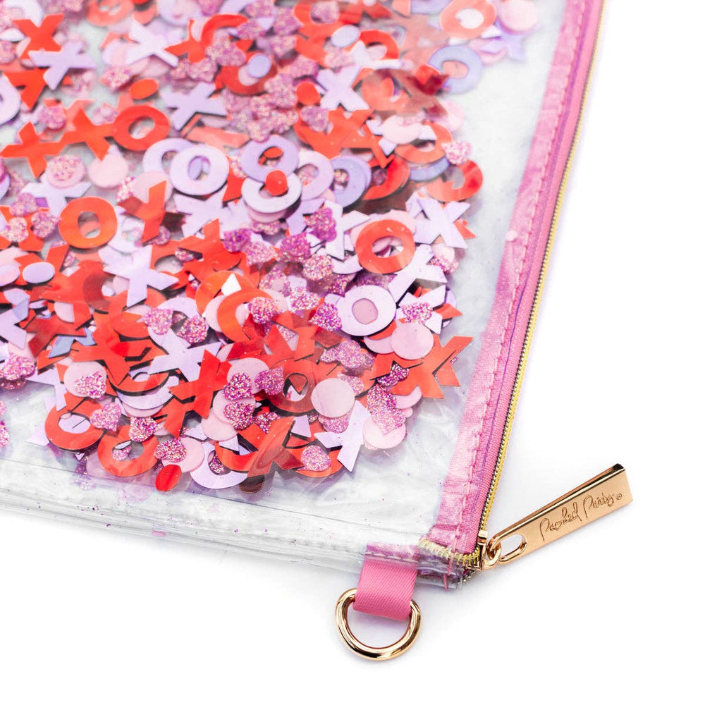 XOXO CONFETTI POUCH Packed Party Valentine's Day Accessories XOXO CONFETTI POUCH Bonjour Fete - Party Supplies