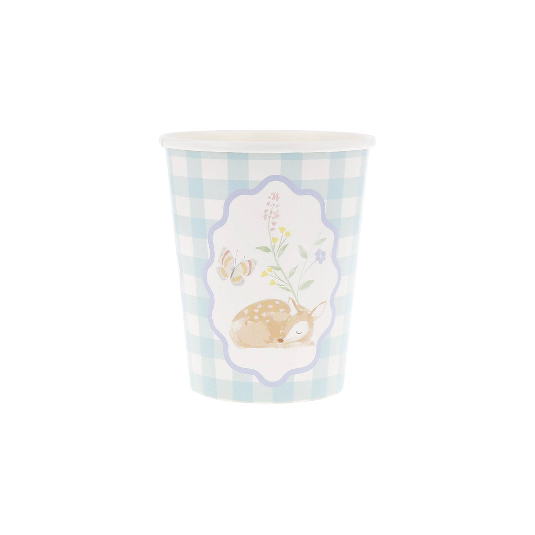 Little Animals Cups Meri Meri Little Animals Cups Bonjour Fete - Party Supplies