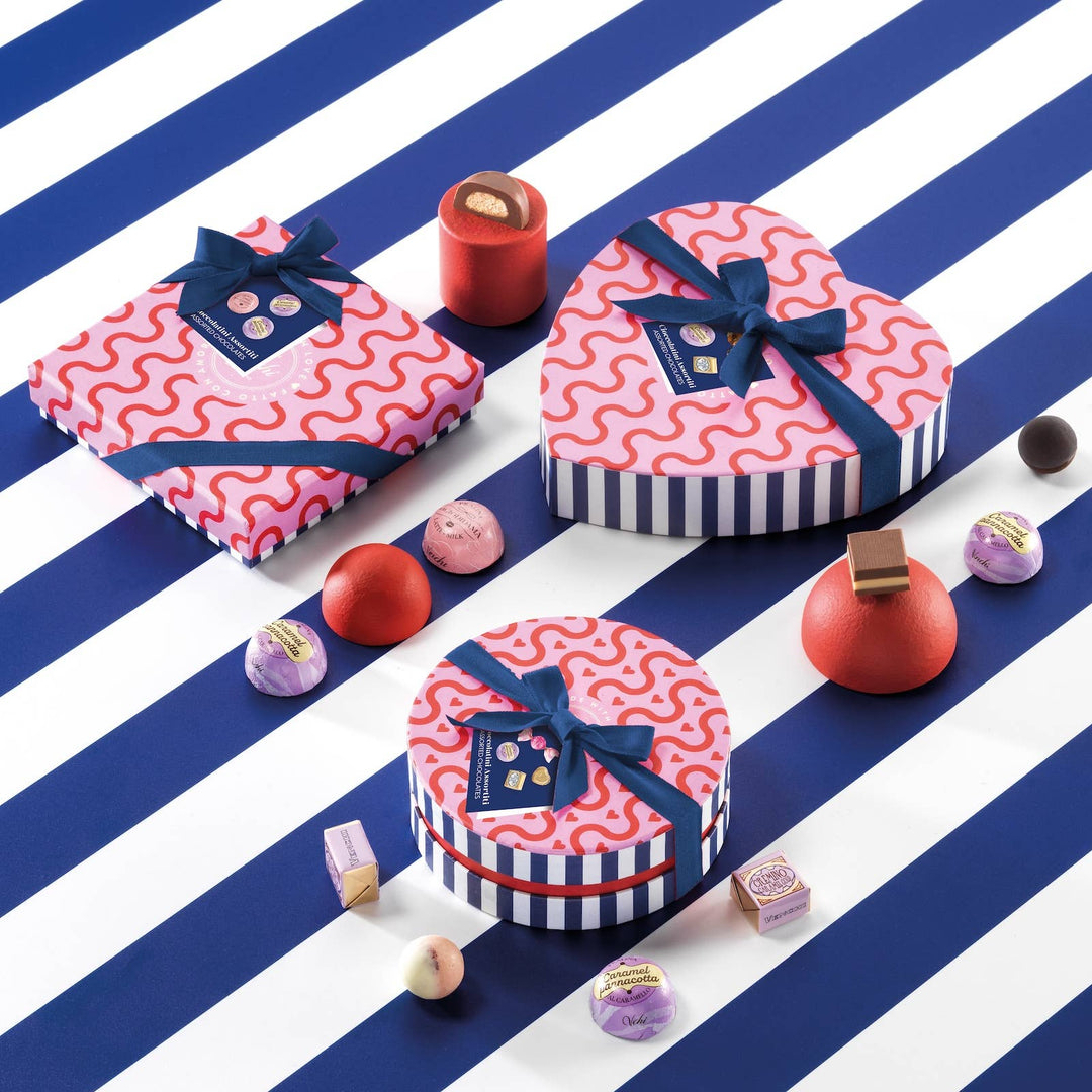 Valentine Heart Shaped Chocolate Gift Box - Venchi Chocolate Venchi Valentine Heart Shaped Chocolate Gift Box - Venchi Chocolate Bonjour Fete - Party Supplies