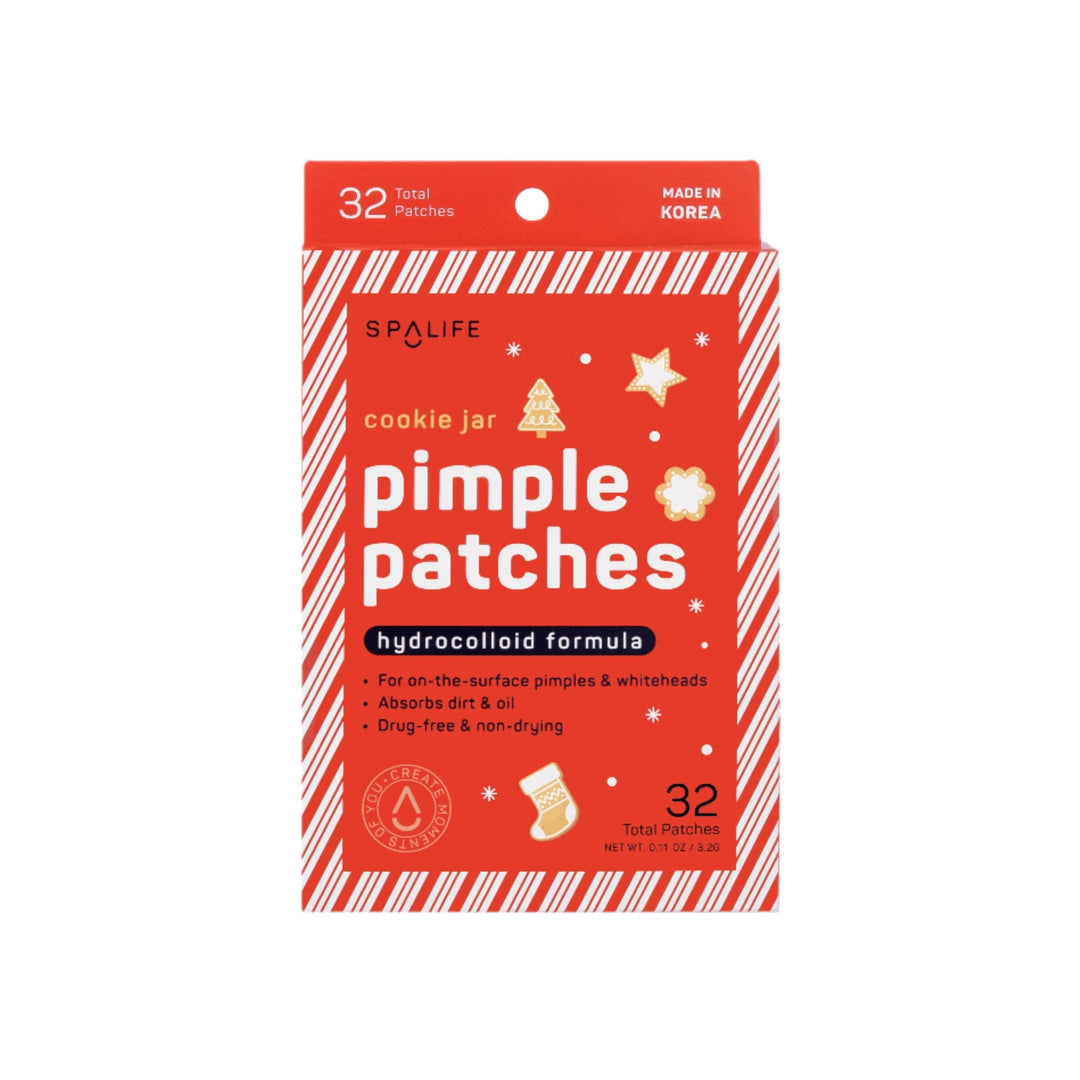 Christmas Cookie Pimple Patches Bonjour Fete Party Supplies Stocking Stuffers