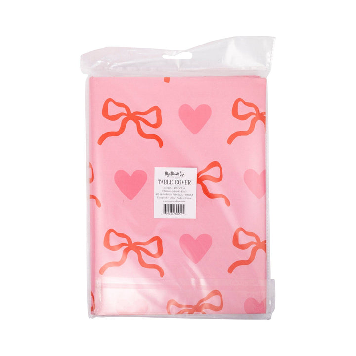 PLCV239 - Bows Paper Table Cover My Mind’s Eye PLCV239 - Bows Paper Table Cover Bonjour Fete - Party Supplies