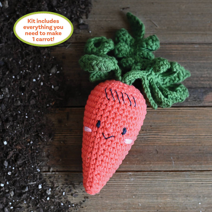 CARROT CROCHET KIT Better Day Books CARROT CROCHET KIT Bonjour Fete - Party Supplies