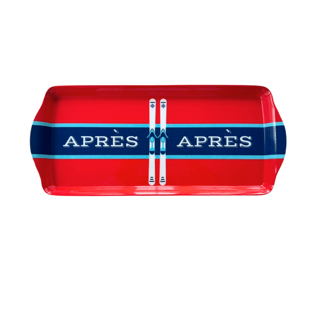 Aprés Ski Melamine Serving Tray for Appetizers & Desserts Sprinkles & Confetti Party Supplies Aprés Ski Melamine Serving Tray for Appetizers & Desserts Bonjour Fete - Party Supplies