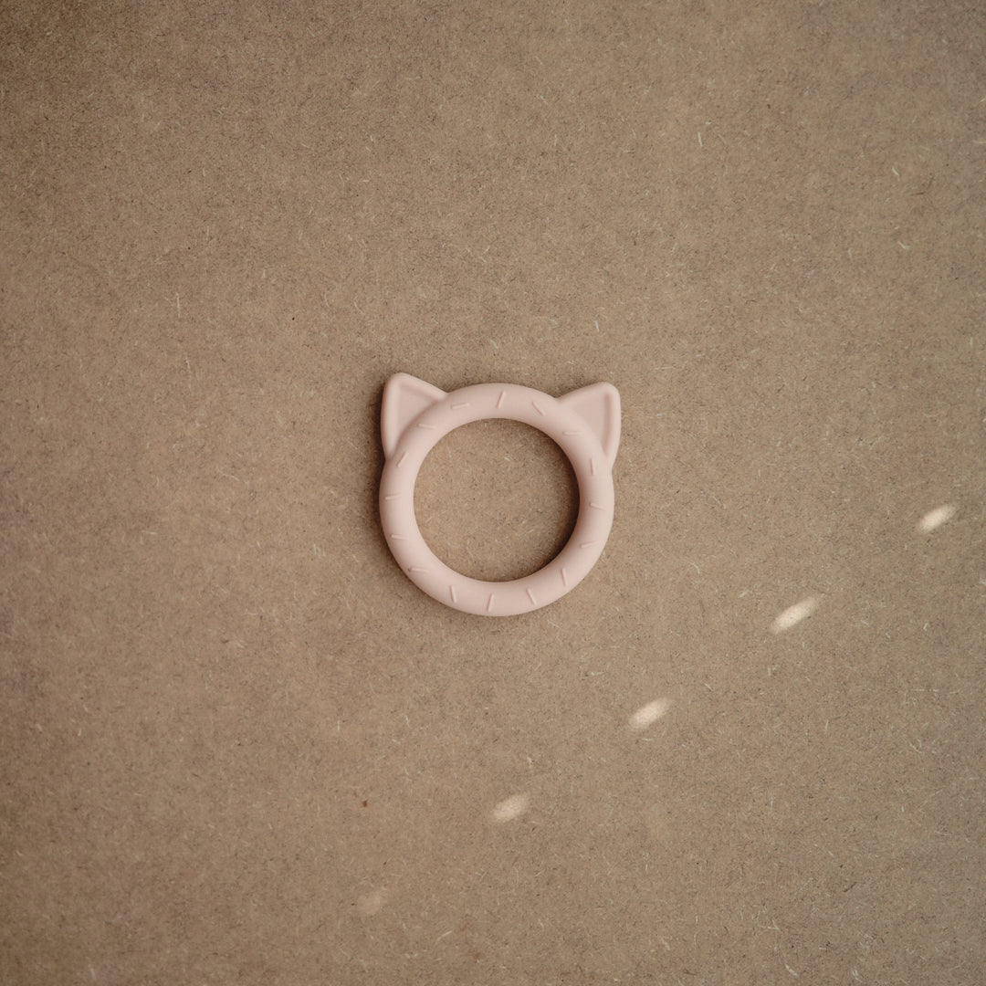 Cat Teether Mushie teether Cat Teether Bonjour Fete - Party Supplies