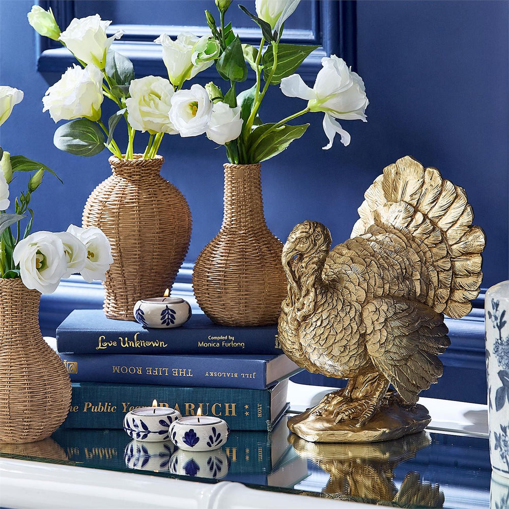 GOLDEN TURKEY DECORATION - Bonjour Fête 