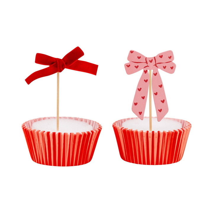 VBW1212 - Bow Cupcake Kit My Mind’s Eye VBW1212 - Bow Cupcake Kit Bonjour Fete - Party Supplies