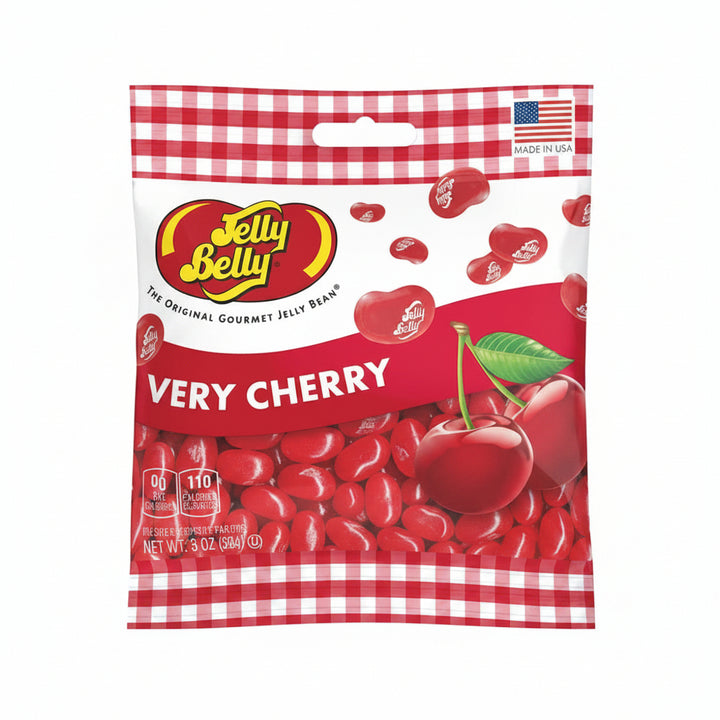 Very cherry jelly bean candy for a party favor or candy buffet
