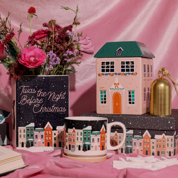 Cookie Jar, 'Twas the Night Before Christmas Steel Mill Gifts Cookie Jar Cookie Jar, 'Twas the Night Before Christmas Bonjour Fete - Party Supplies