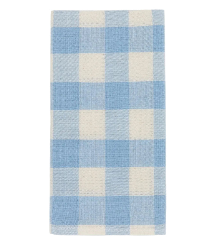 GINGHAM - Baby Blue Napkins Heather Taylor Home simple GINGHAM - Baby Blue Napkins Bonjour Fete - Party Supplies