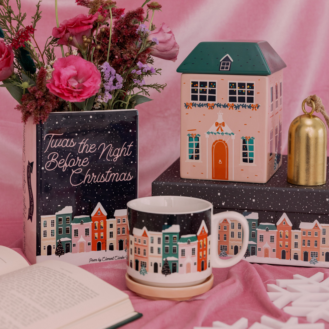 Cookie Jar, 'Twas the Night Before Christmas Steel Mill Gifts Cookie Jar Cookie Jar, 'Twas the Night Before Christmas Bonjour Fete - Party Supplies