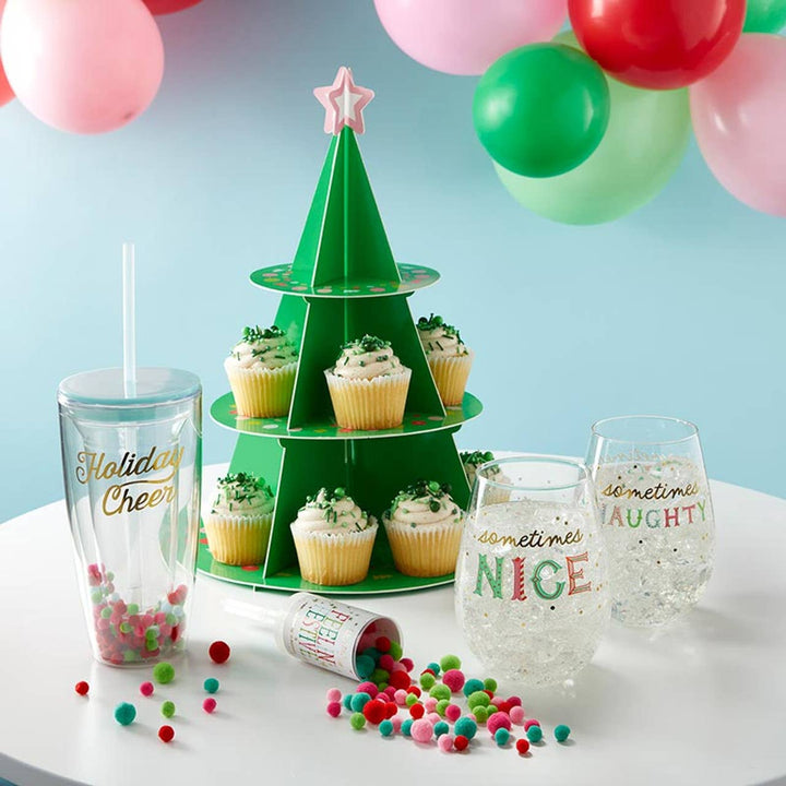 Christmas Tree Cupcake Stand Bonjour Fete Party Supplies Christmas Holiday Baking