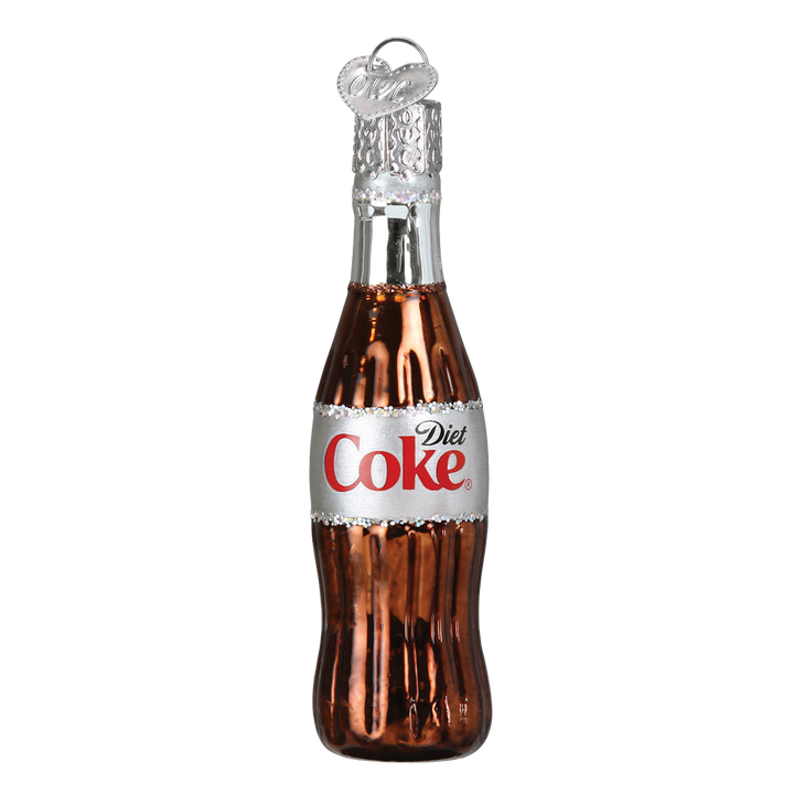 Mini Diet Coke® Bottle Ornament Old World Christmas 2.75 X 0.75 X 0.75 / 87015 Mini Diet Coke® Bottle Ornament Bonjour Fete - Party Supplies