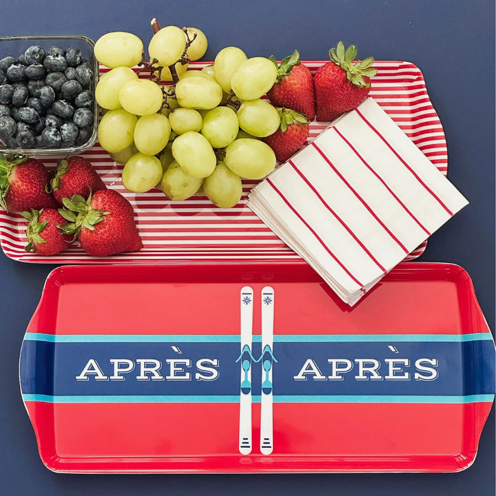 Aprés Ski Melamine Serving Tray for Appetizers & Desserts Sprinkles & Confetti Party Supplies Aprés Ski Melamine Serving Tray for Appetizers & Desserts Bonjour Fete - Party Supplies