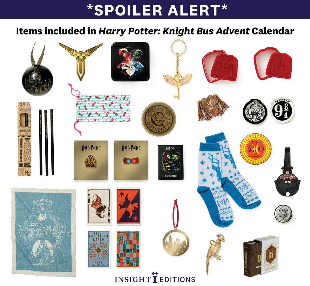 Harry Potter: Collector's Advent Calendar Insight Editions Collector Edition Harry Potter: Collector's Advent Calendar Bonjour Fete - Party Supplies