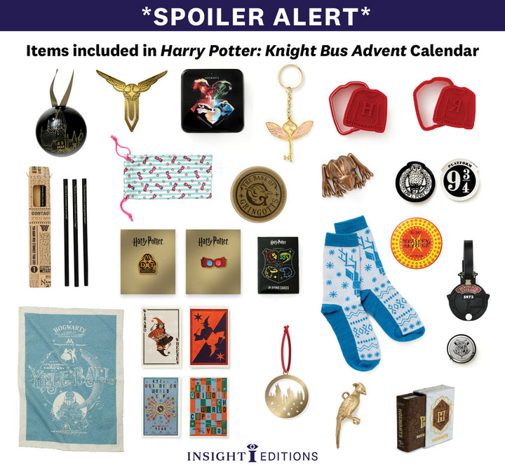 Harry Potter: Collector's Advent Calendar Insight Editions Collector Edition Harry Potter: Collector's Advent Calendar Bonjour Fete - Party Supplies