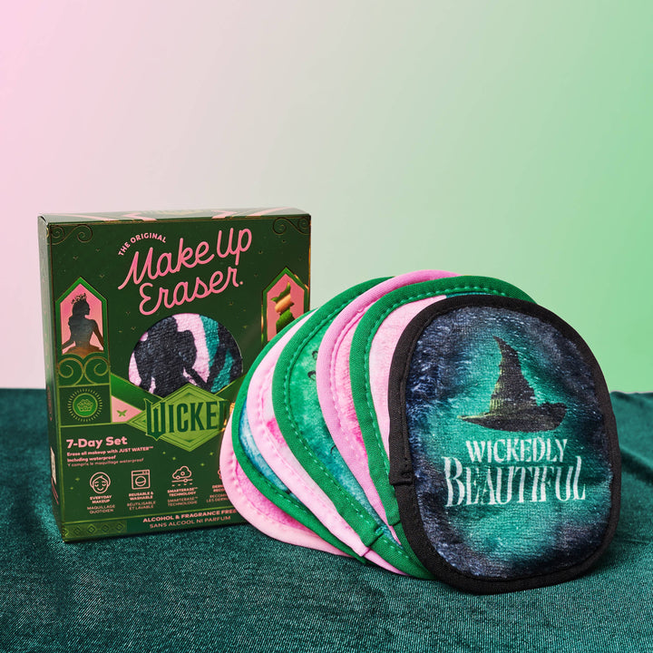 Wicked 7-Day MakeUp Eraser Set MakeUp Eraser Wicked 7-Day MakeUp Eraser Set Bonjour Fete - Party Supplies