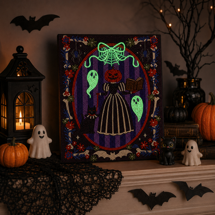 Halloween Diamond Art Kit | Headless Hostess | DIY