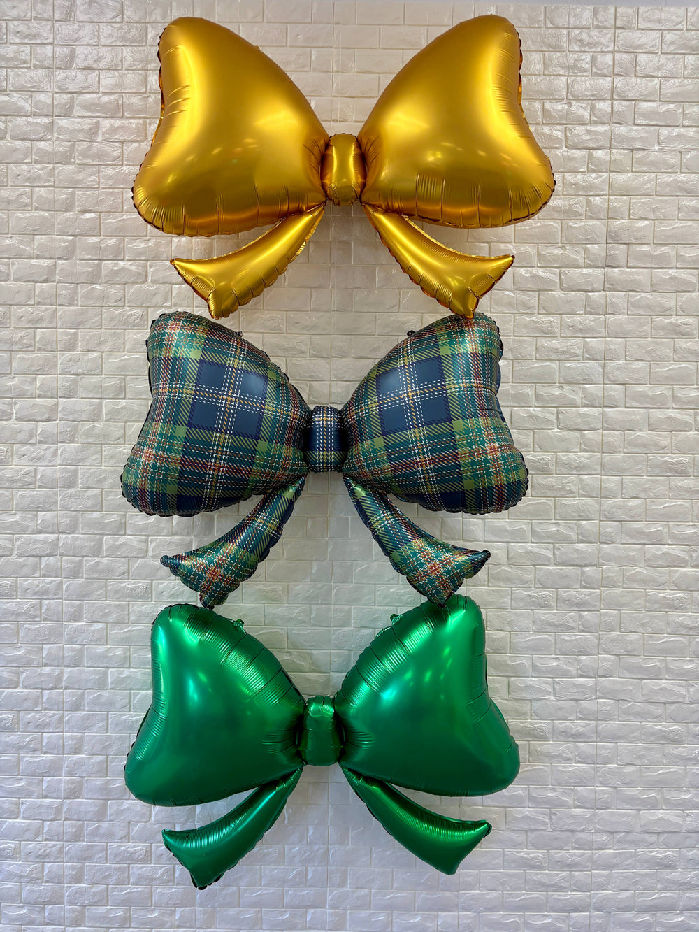 Green Bow Balloon 40" Burst Party Co Green Bow Balloon 40" Bonjour Fete - Party Supplies