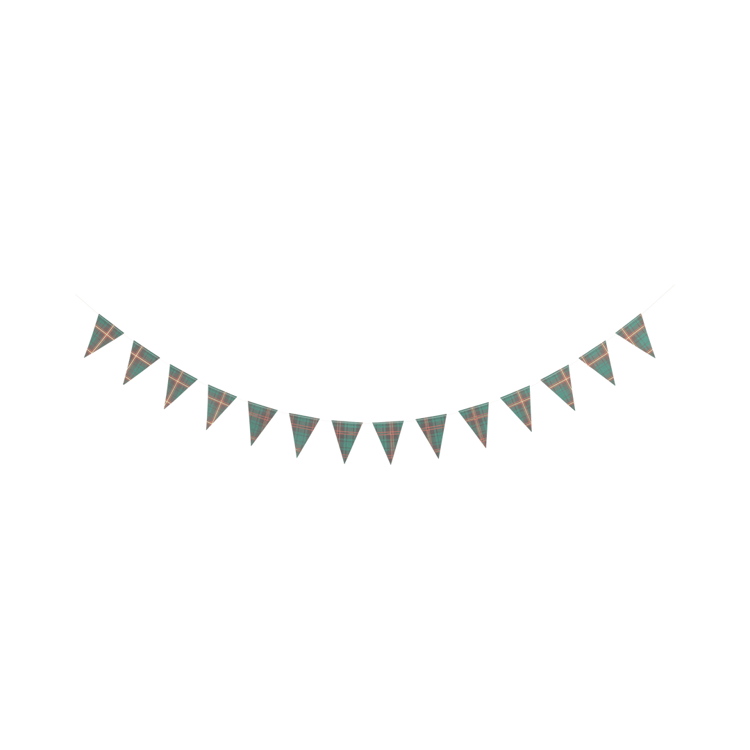 Mini Paper Pennant Banner Set