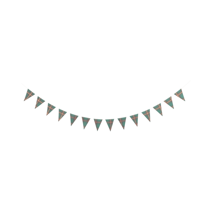 Mini Paper Pennant Banner Set