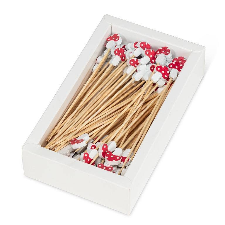 Mushroom Food & Cocktail Picks