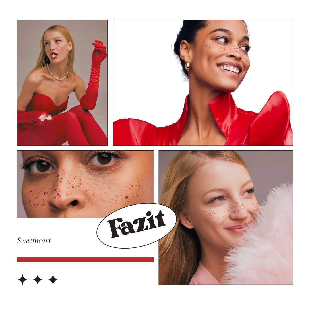 Sweetheart Speckles - Limited Edition: 6 Fazit Sweetheart Speckles - Limited Edition: 6 Bonjour Fete - Party Supplies