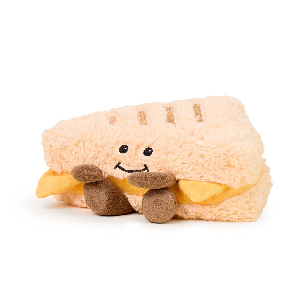 GRILLED CHEESE WARMIES STUFFED ANIMAL Warmies Dolls & Stuffed Animals GRILLED CHEESE WARMIES STUFFED ANIMAL Bonjour Fete - Party Supplies