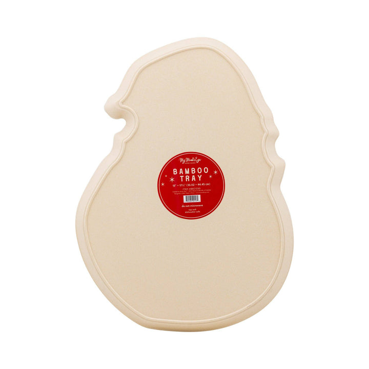 BEC1230 - Santa Bamboo Tray My Mind’s Eye BEC1230 - Santa Bamboo Tray Bonjour Fete - Party Supplies