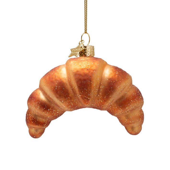 CROISSANT GLASS ORNAMENT - Bonjour Fête 