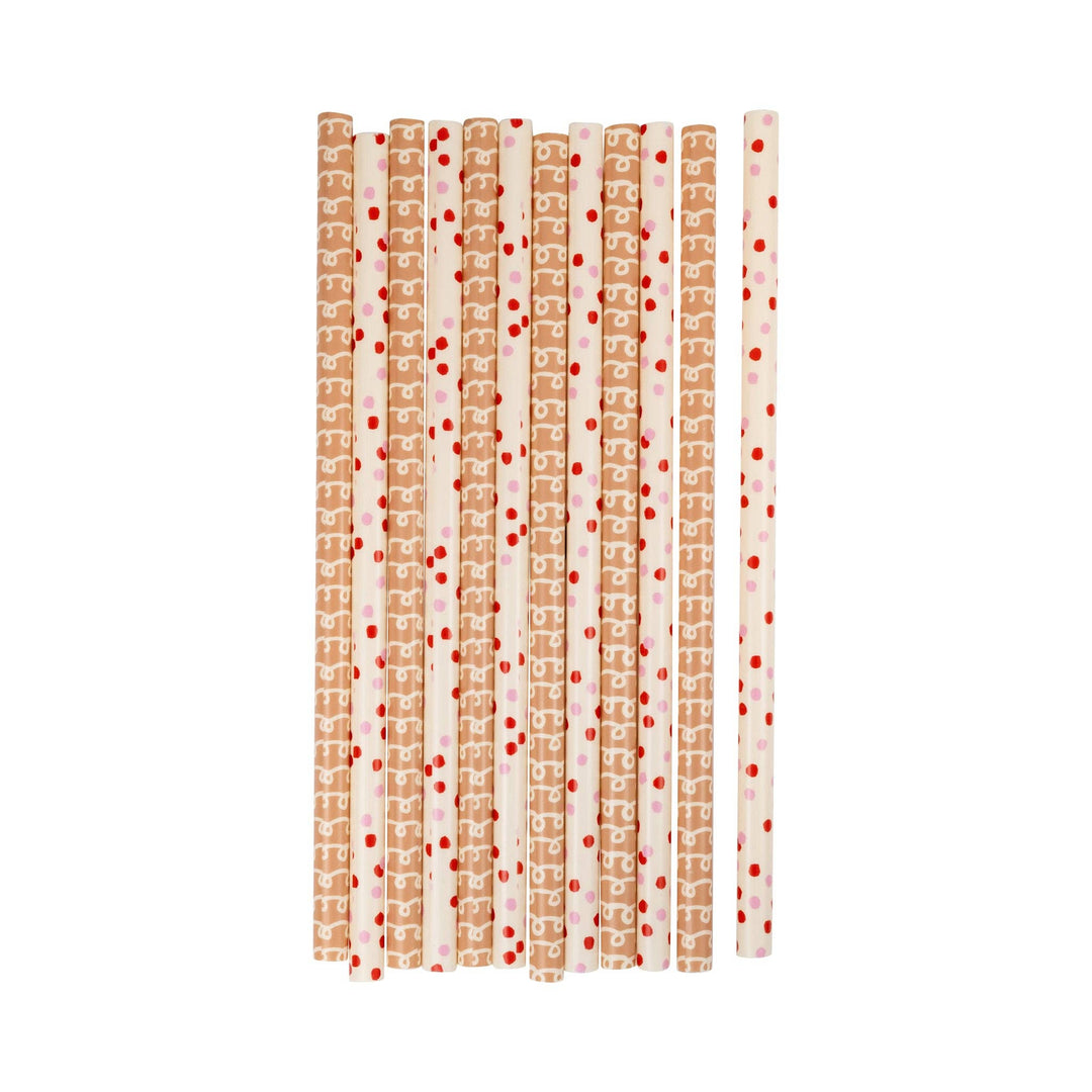 GBD1214 - Gingerbread Straws My Mind’s Eye GBD1214 - Gingerbread Straws Bonjour Fete - Party Supplies