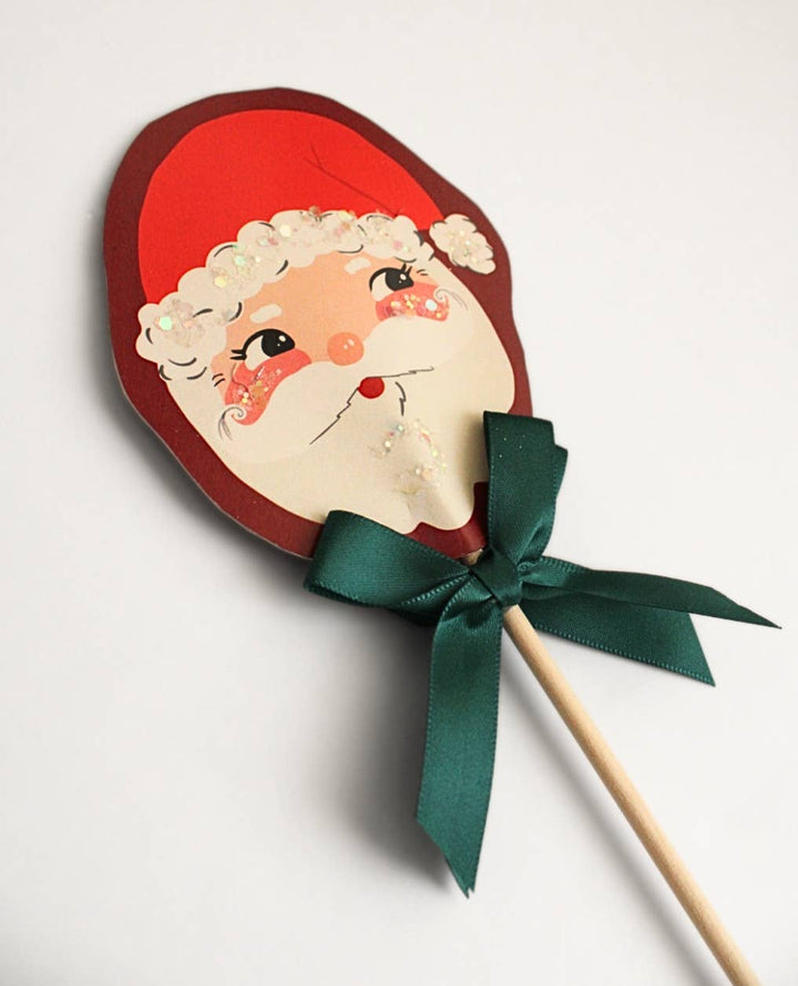 Handmade Santa Claus Christmas Paper Party Wand