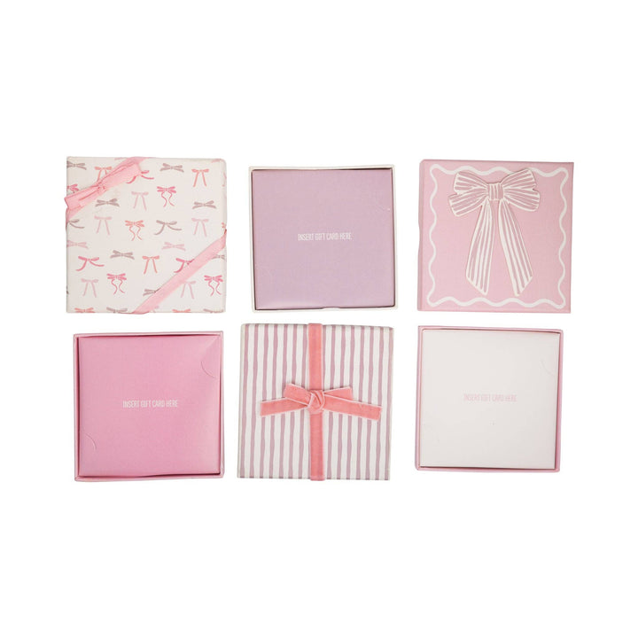 PLGC116 - Pink Bows Gift Card Boxes My Mind’s Eye PLGC116 - Pink Bows Gift Card Boxes Bonjour Fete - Party Supplies