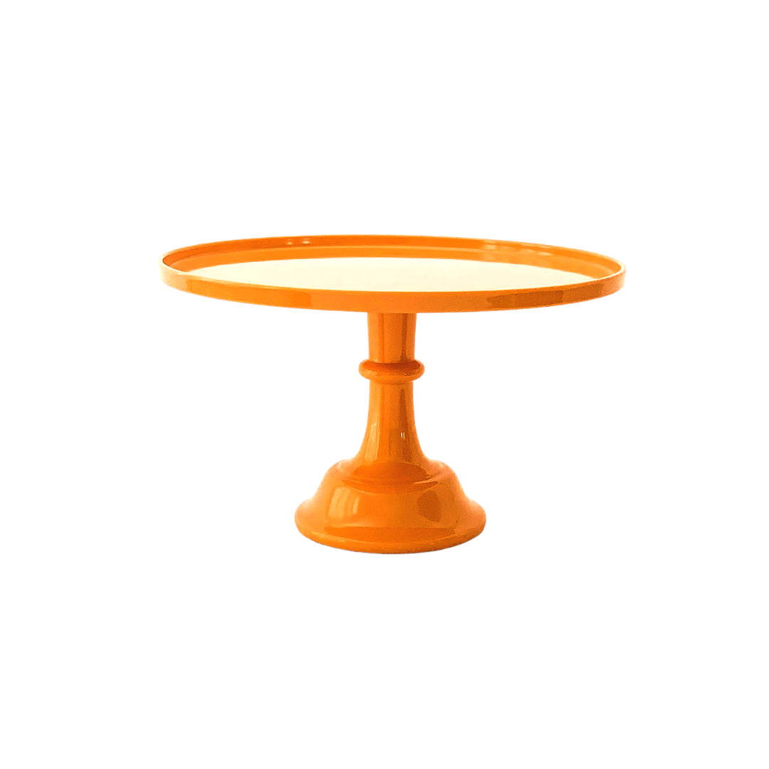 Orange Pedestal Cake Stand Bonjour Fete Party Supplies Halloween Party Supplies