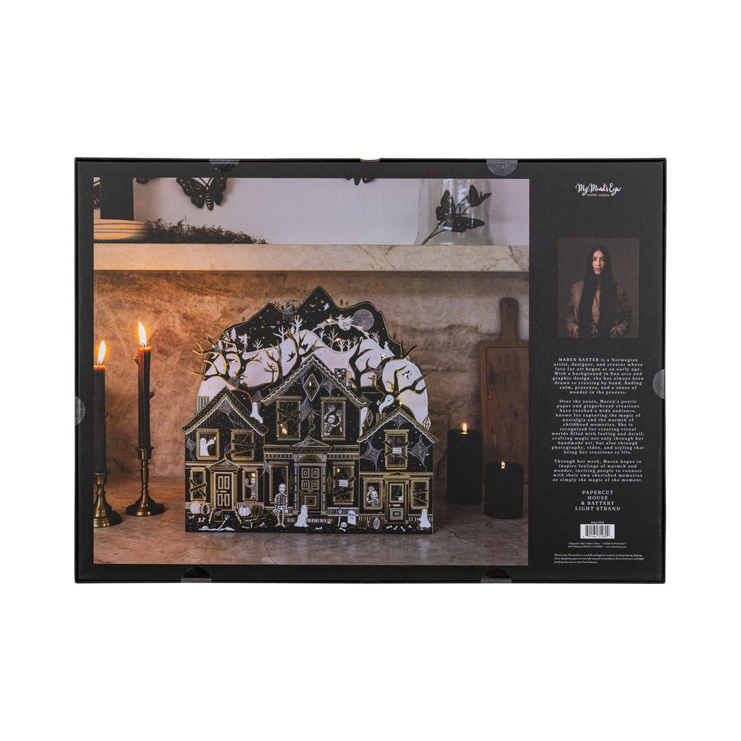Haunted House Halloween Village Decoration