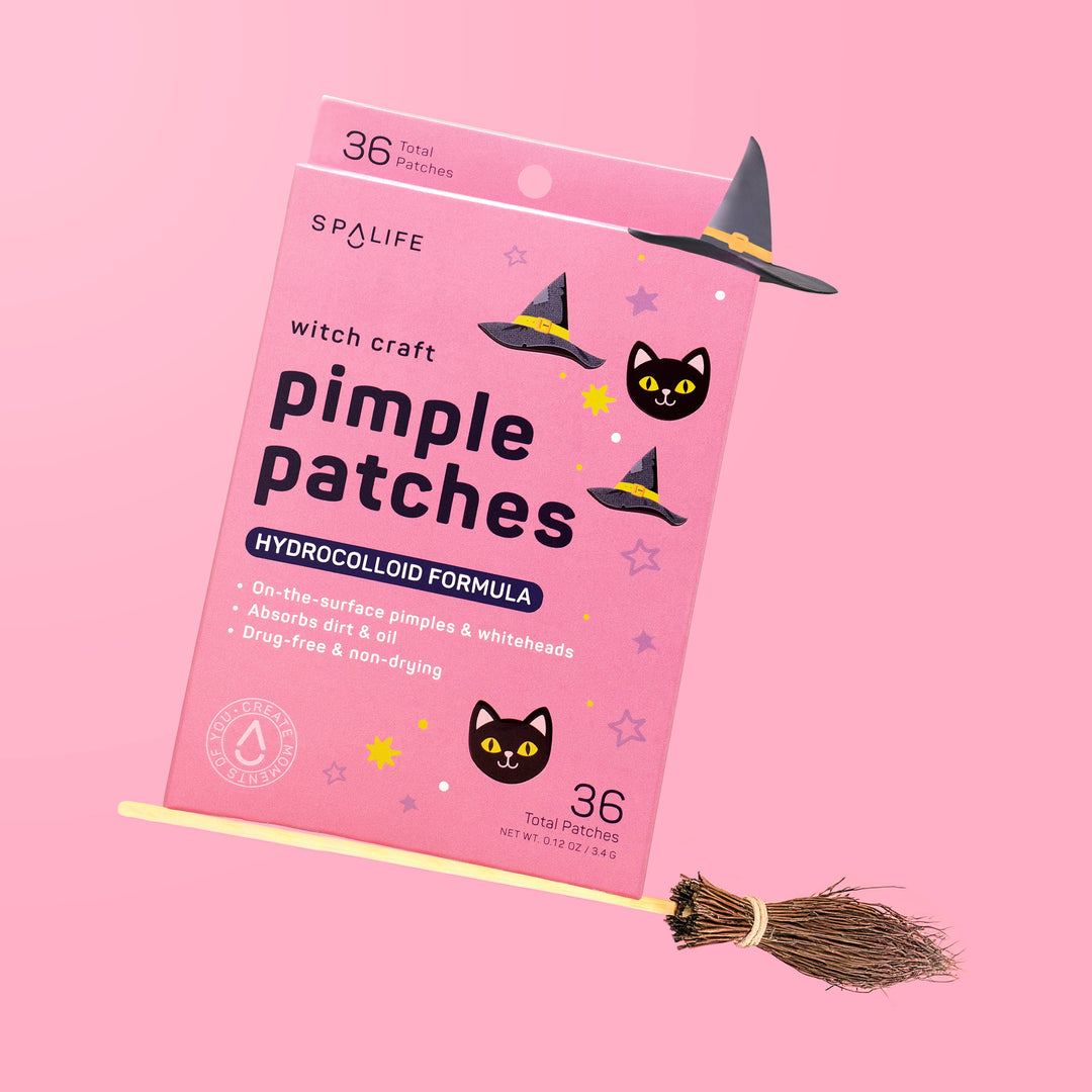 Witchcraft Halloween Hydrocolloid Pimple Patches My Spa Life Witchcraft Halloween Hydrocolloid Pimple Patches Bonjour Fete - Party Supplies