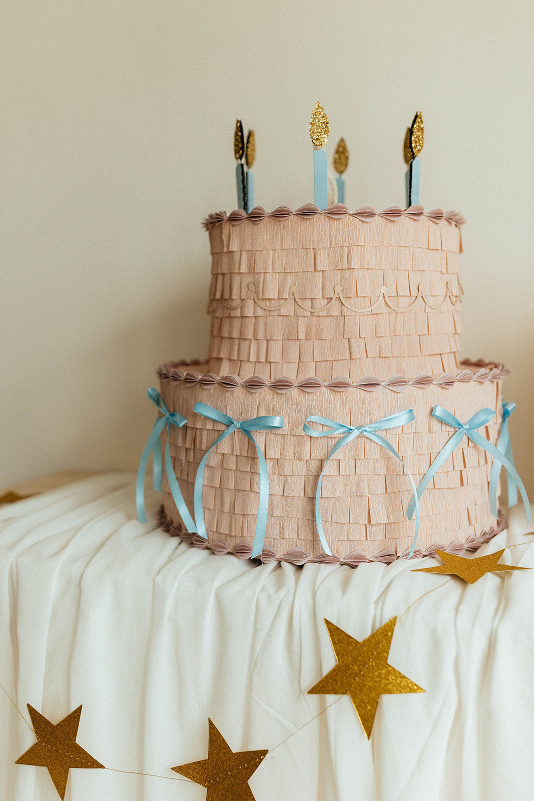 Pink Birthday Cake Piñata