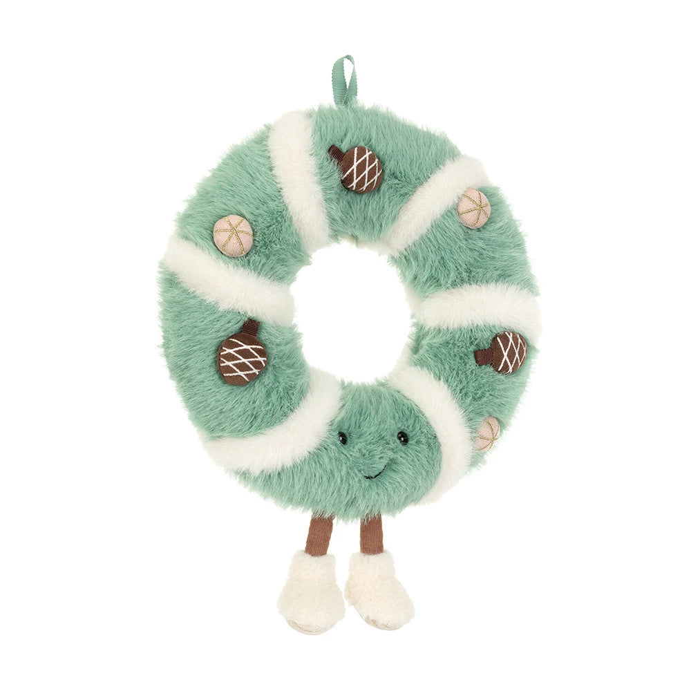Amuseables Pinecone Wreath by Jellycat