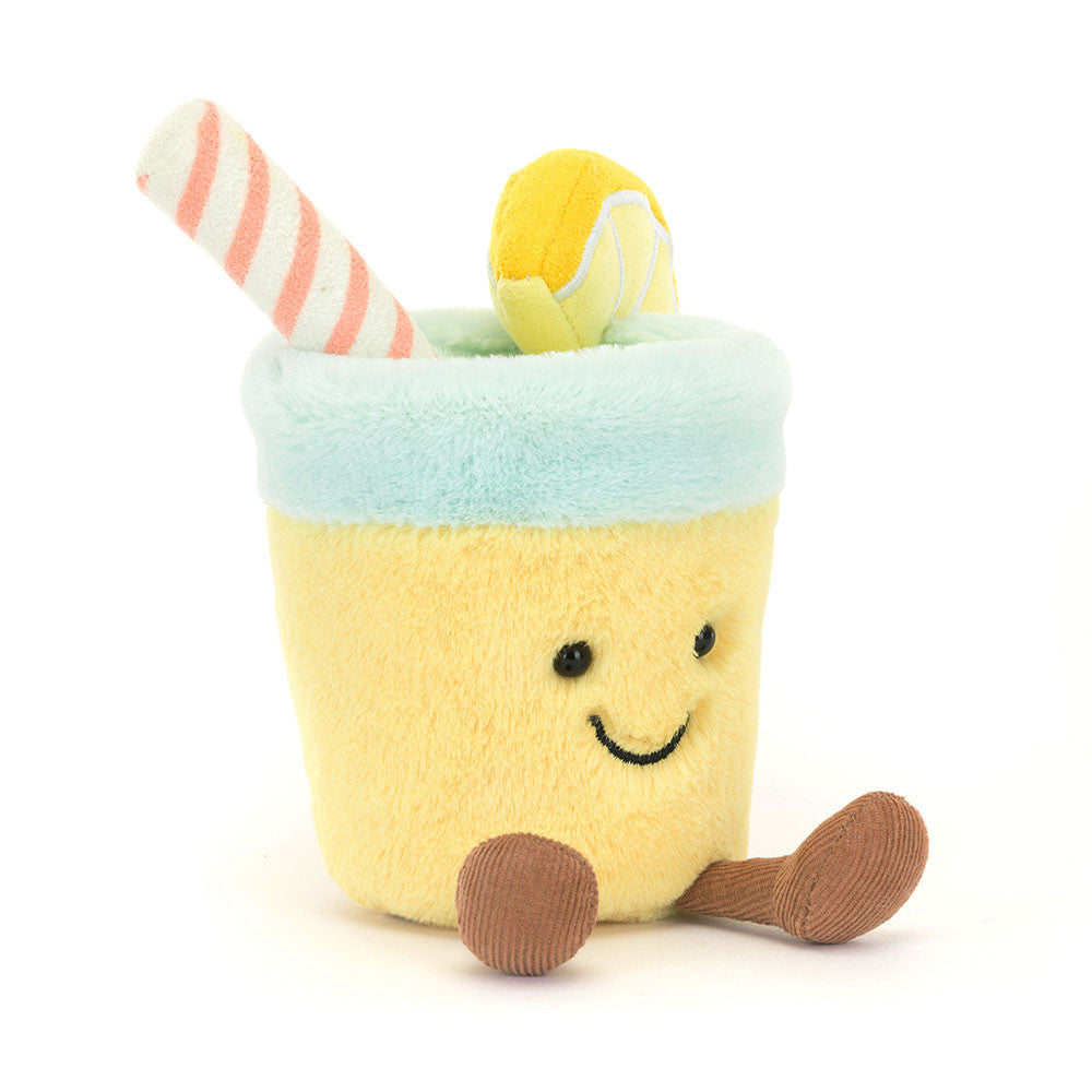 AMUSEABLES LEMONADE BY JELLYCAT Jellycat Dolls & Stuffed Animals AMUSEABLES LEMONADE BY JELLYCAT Bonjour Fete - Party Supplies