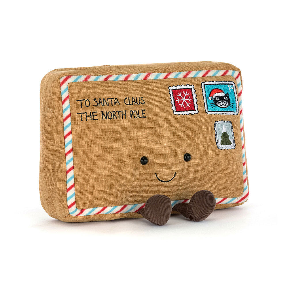 AMUSEABLES LETTER TO SANTA BY JELLYCAT Jellycat Holiday Toys & Books AMUSEABLES LETTER TO SANTA BY JELLYCAT Bonjour Fete - Party Supplies