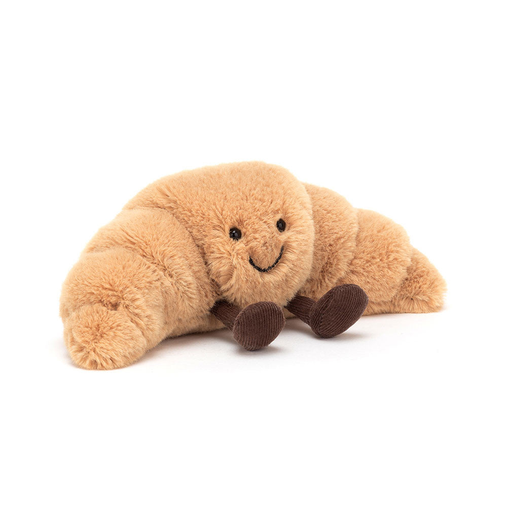 AMUSEABLES CROISSANT BY JELLYCAT Jellycat Dolls & Stuffed Animals AMUSEABLES CROISSANT BY JELLYCAT Bonjour Fete - Party Supplies