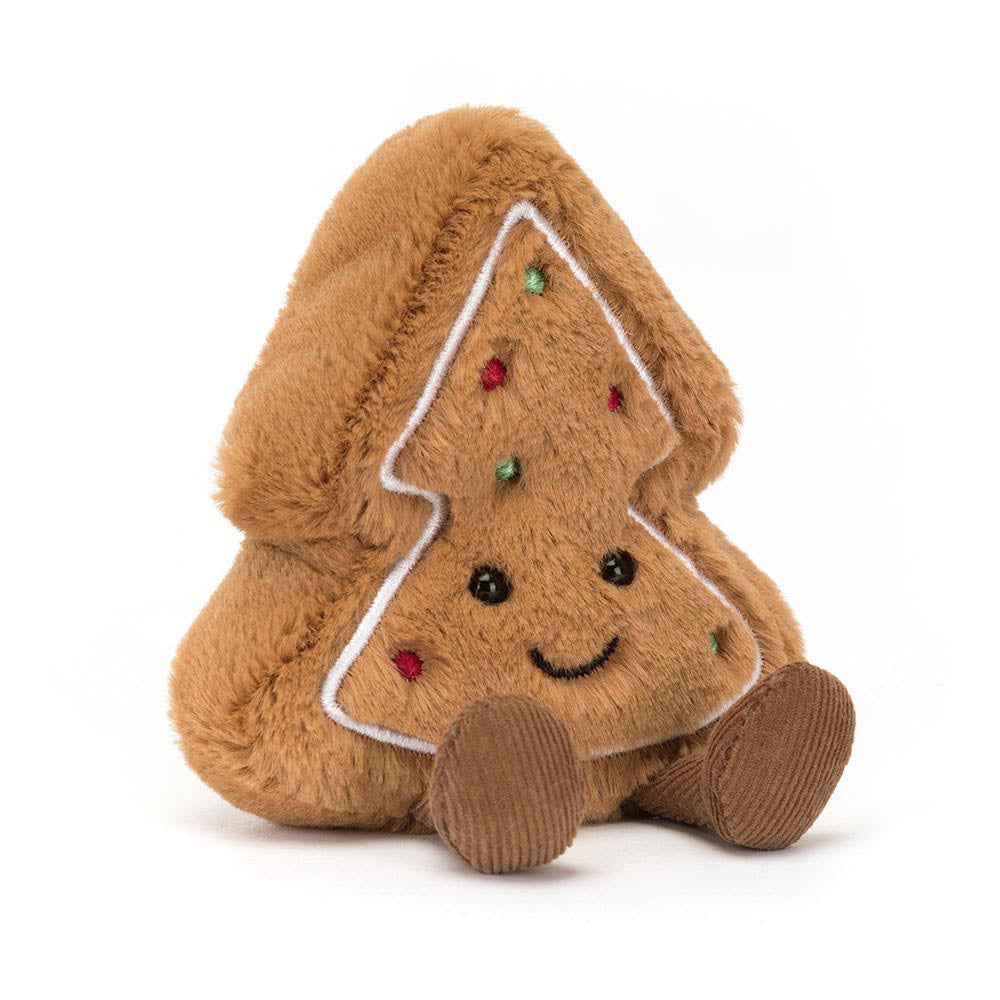 AMUSEABLES TREE COOKIE BY JELLYCAT Jellycat Holiday Toys & Books AMUSEABLES TREE COOKIE BY JELLYCAT Bonjour Fete - Party Supplies