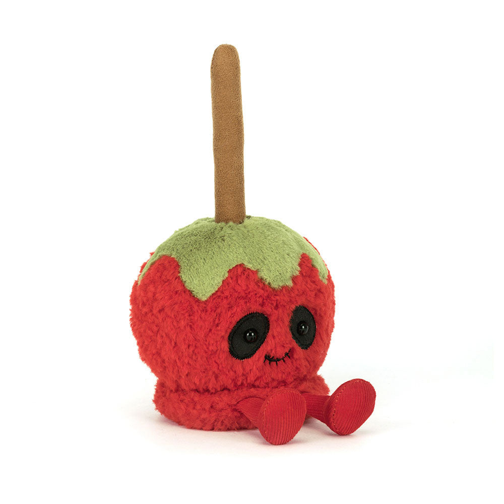 AMUSEABLES TOFFEE APPLE BY JELLYCAT Jellycat Halloween Party Favors & Boo Baskets AMUSEABLES TOFFEE APPLE BY JELLYCAT Bonjour Fete - Party Supplies