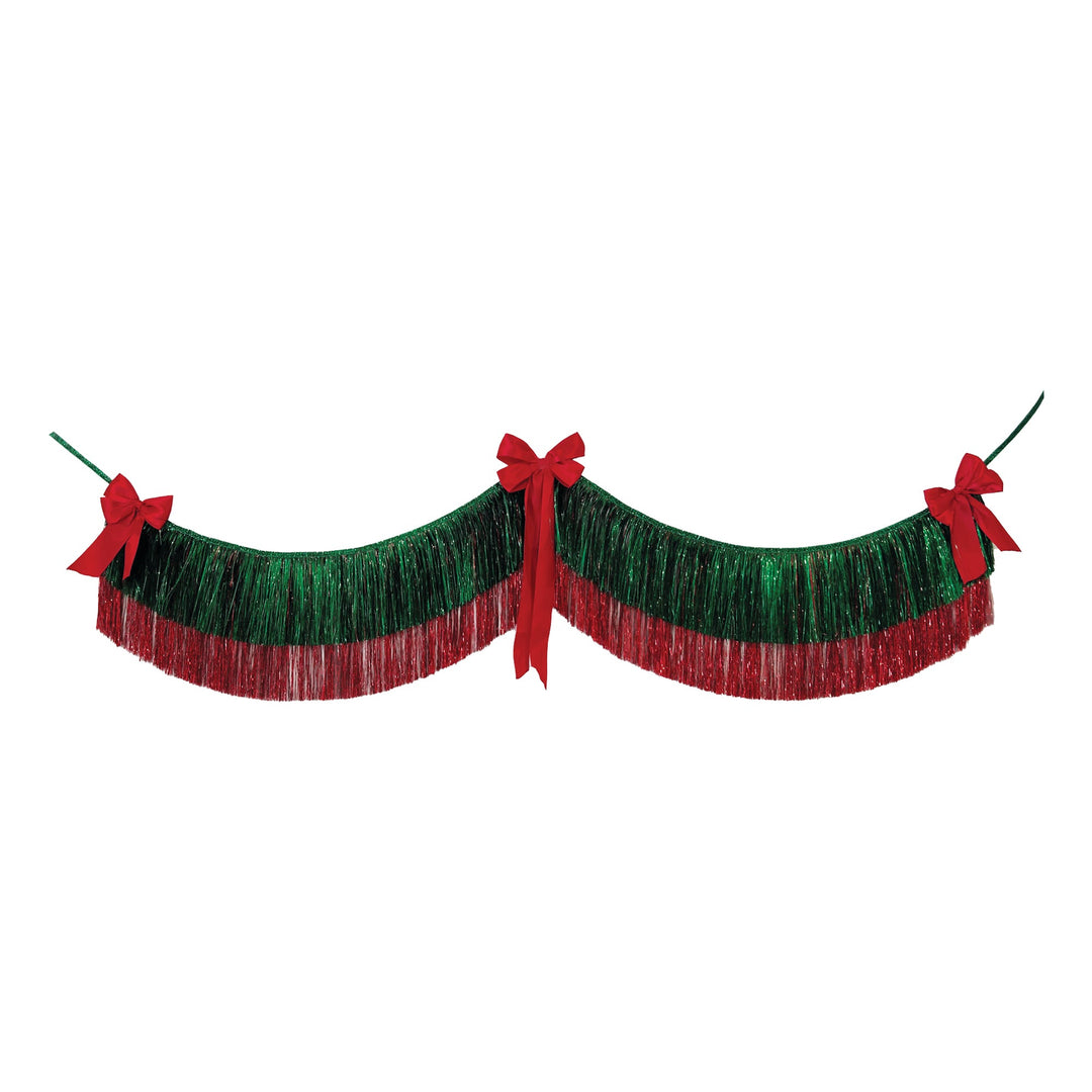 TRADITIONAL TINSEL GARLAND Amscan Christmas Holiday Party Decorations TRADITIONAL TINSEL GARLAND Bonjour Fete - Party Supplies
