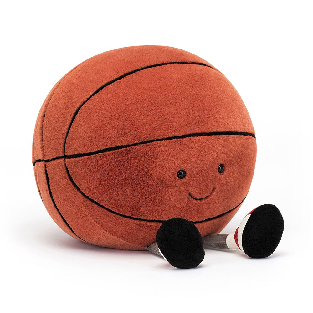 AMUSEABLES SPORTS BASKETBALL BY JELLYCAT Jellycat Dolls & Stuffed Animals AMUSEABLES SPORTS BASKETBALL BY JELLYCAT Bonjour Fete - Party Supplies