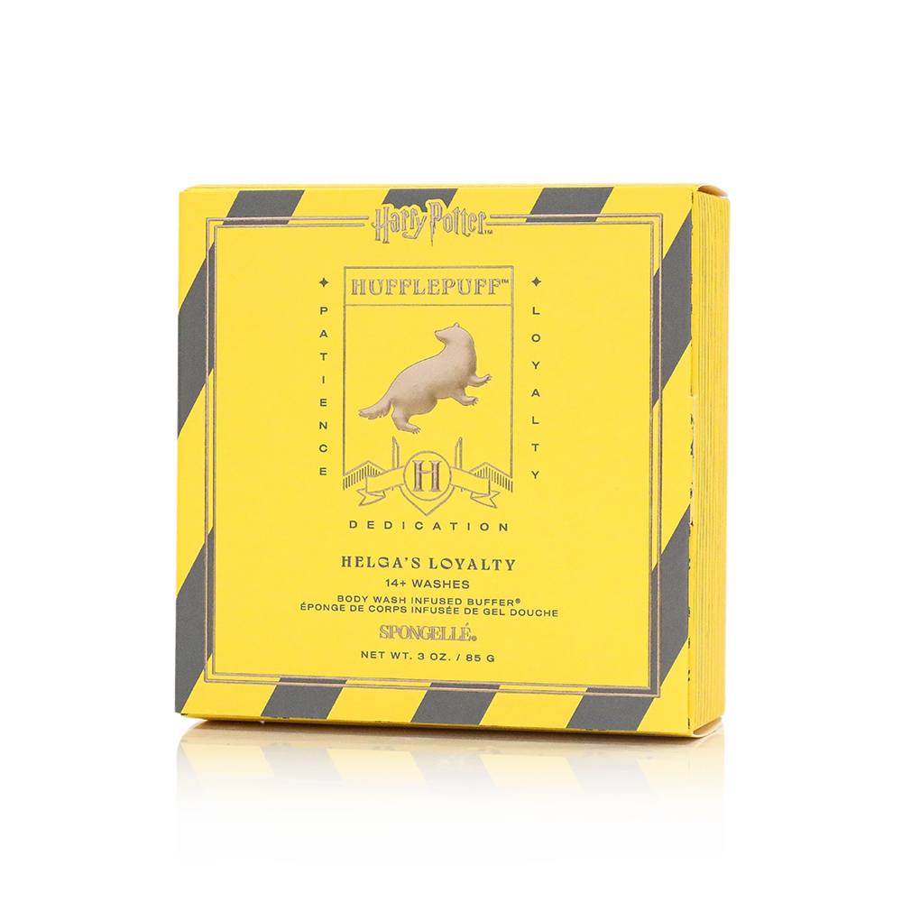 Hufflepuff™ Helga's Loyalty Buffer | Harry Potter™ Collection Spongellé Body Wash Infused Buffer Hufflepuff™ Helga's Loyalty Buffer | Harry Potter™ Collection Bonjour Fete - Party Supplies