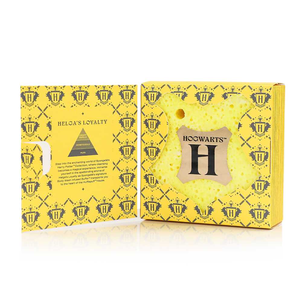 Hufflepuff™ Helga's Loyalty Buffer | Harry Potter™ Collection Spongellé Body Wash Infused Buffer Hufflepuff™ Helga's Loyalty Buffer | Harry Potter™ Collection Bonjour Fete - Party Supplies