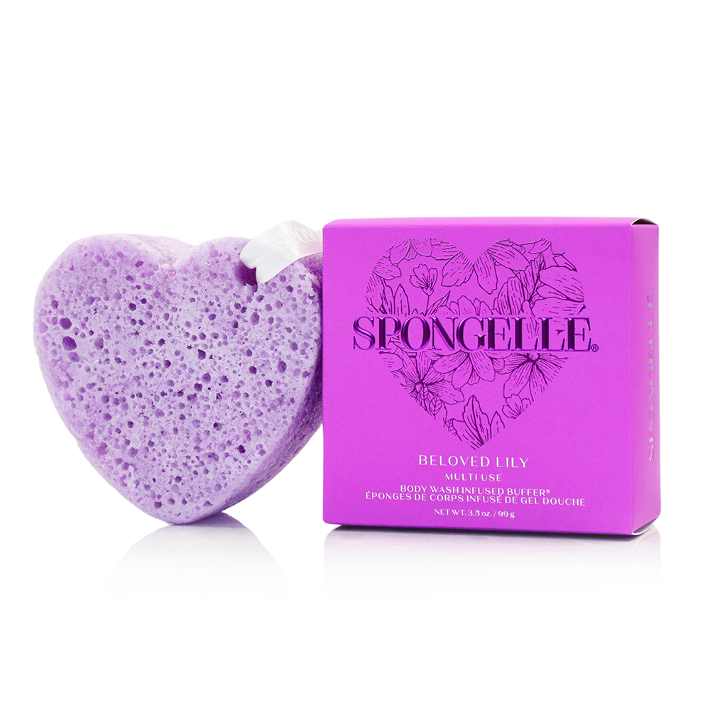 Beloved Lily | Heart Buffer Spongellé Body Wash Infused Buffer Beloved Lily | Heart Buffer Bonjour Fete - Party Supplies