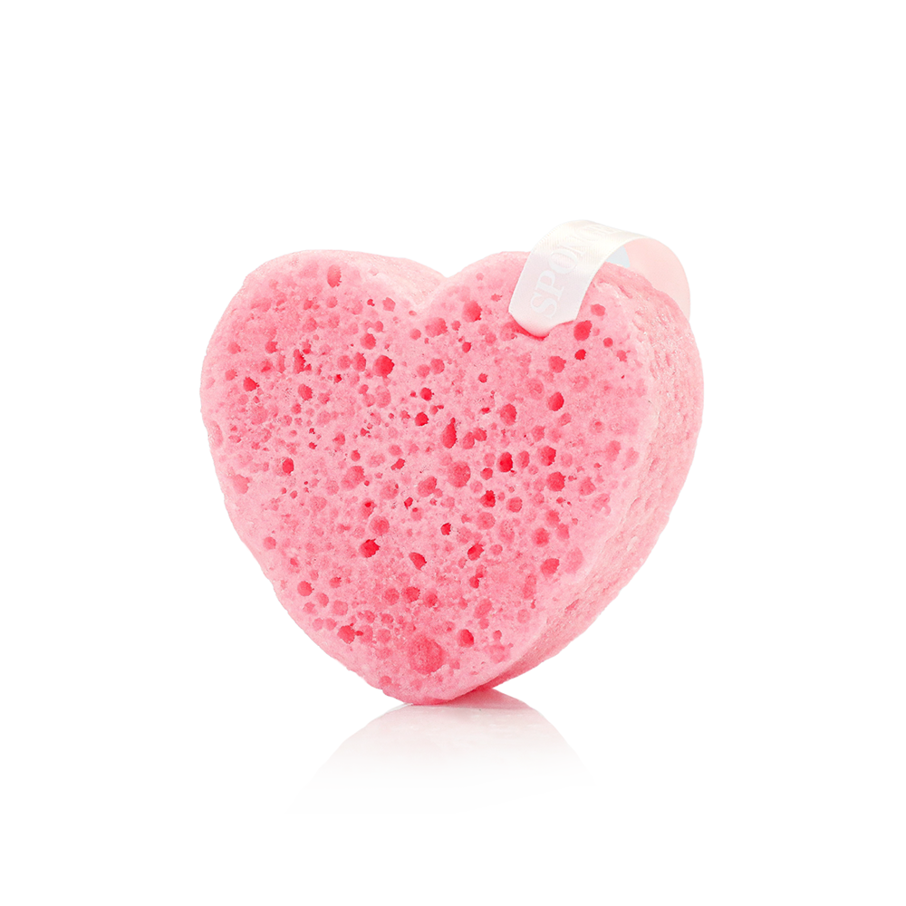 Pink Camellia | Heart Buffer Spongellé Body Wash Infused Buffer Pink Camellia | Heart Buffer Bonjour Fete - Party Supplies