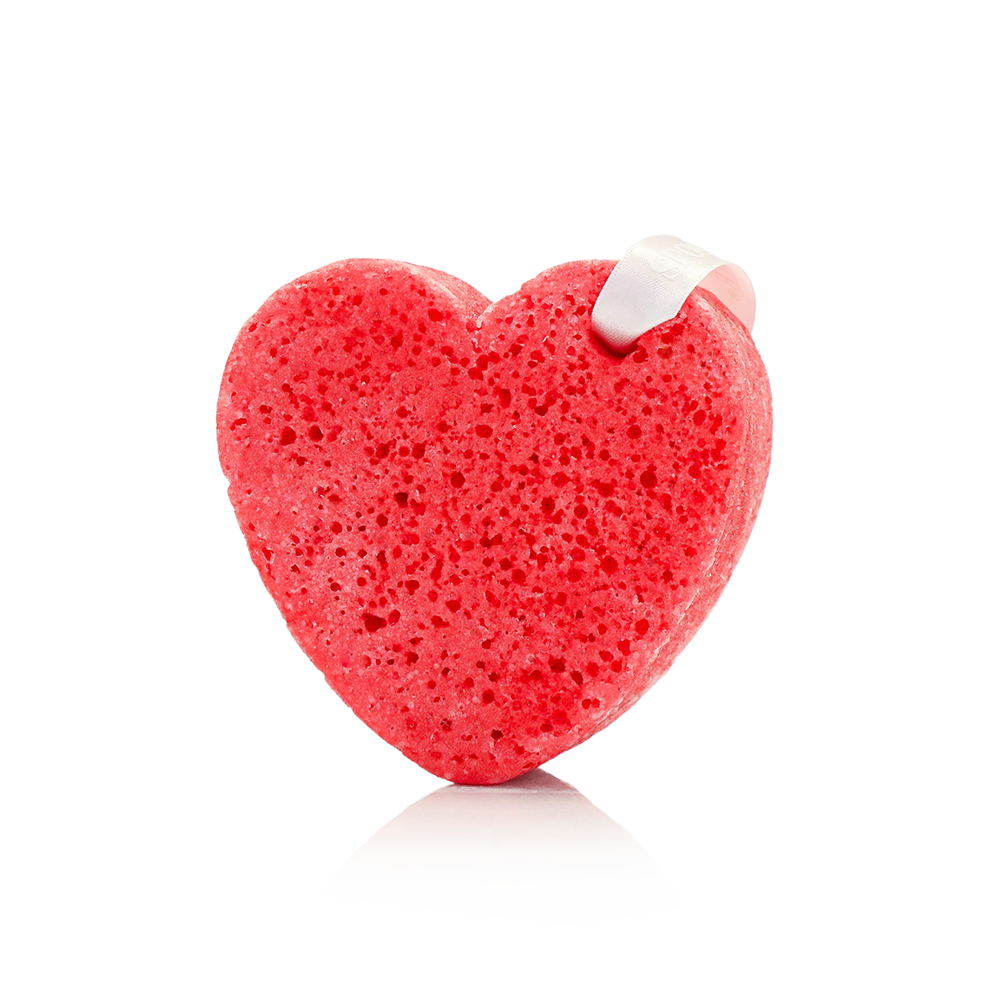 Scarlet Blush | Heart Buffer Spongellé Body Wash Infused Buffer Scarlet Blush | Heart Buffer Bonjour Fete - Party Supplies