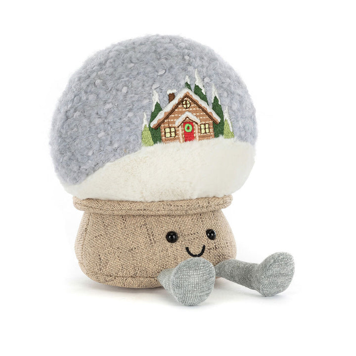 AMUSEABLES SNOW GLOBE BY JELLYCAT Jellycat AMUSEABLES SNOW GLOBE BY JELLYCAT Bonjour Fete - Party Supplies
